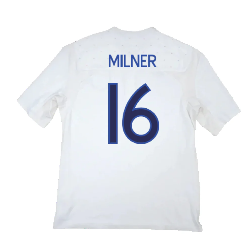 England 2009-10 Home Shirt (2XL) (Good) (Milner 16) - Image 2