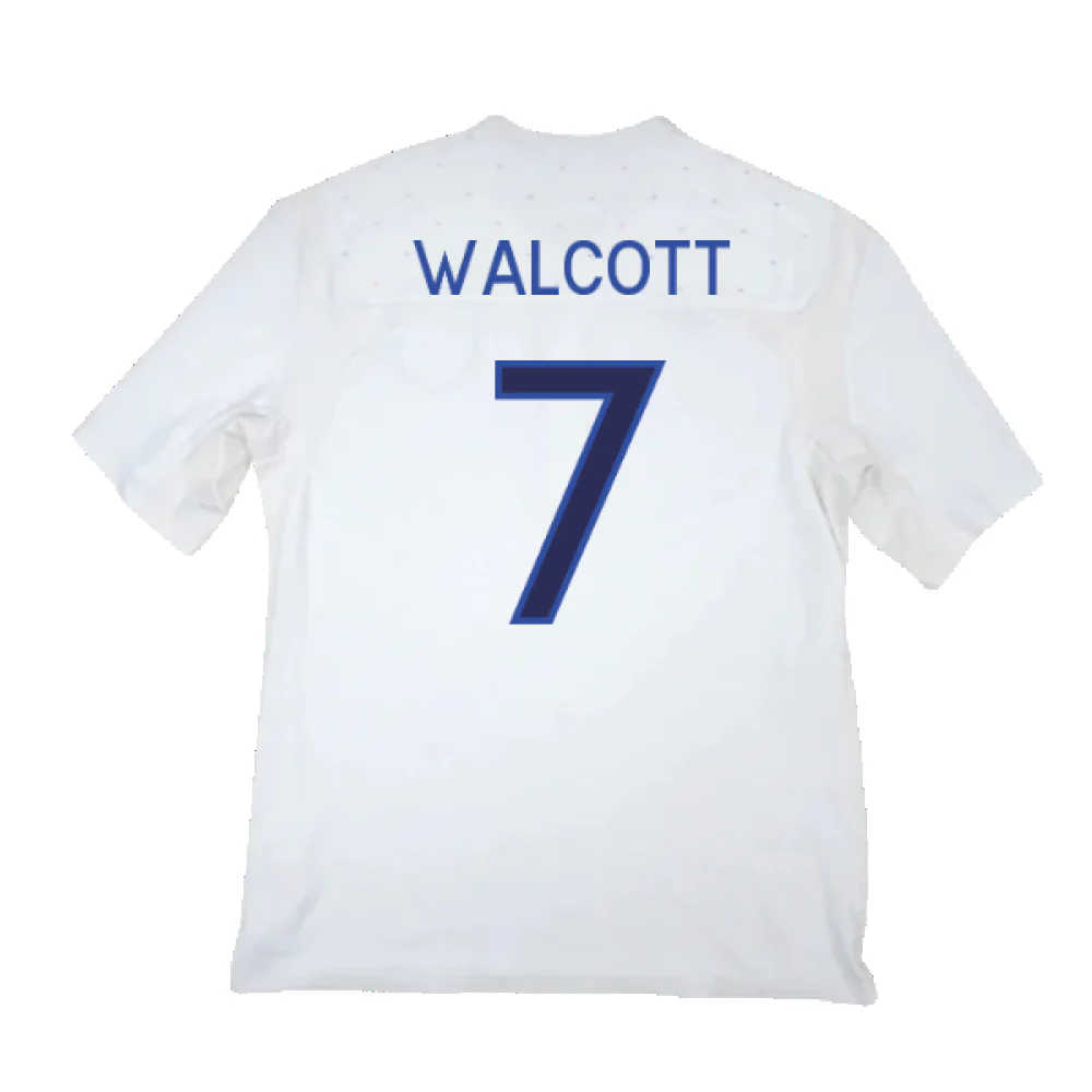England 2009-10 Home Shirt (2XL) (Good) (Walcott 7) - Image 2