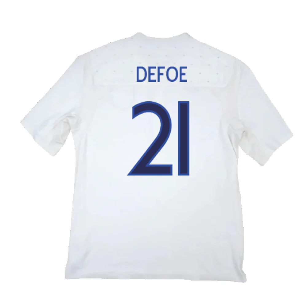 England 2009-10 Home Shirt (Excellent) (Defoe 21) - Image 2