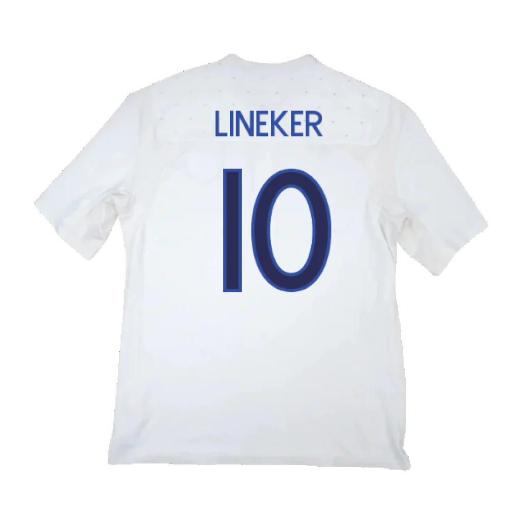 England 2009-10 Home Shirt (Good) (Lineker 10) - Image 2