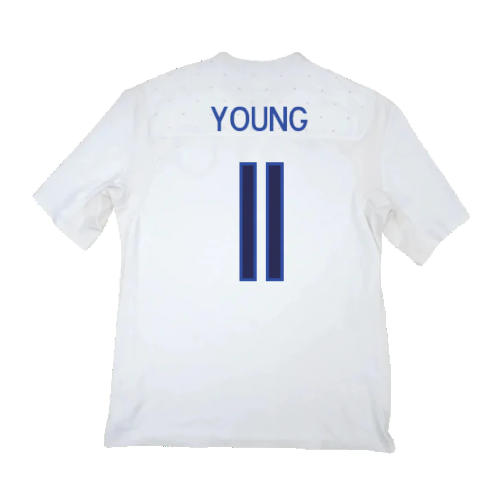 England 2009-10 Home Shirt (Good) (Young 11) - Image 2