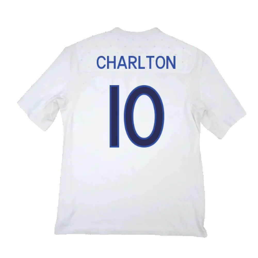 England 2009-10 Home Shirt (XXL) (Fair) (Charlton 10) - Image 2
