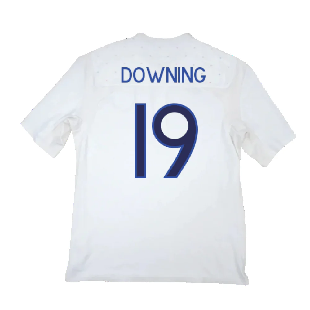 England 2009-10 Home Shirt (XXL) (Fair) (Downing 19) - Image 2
