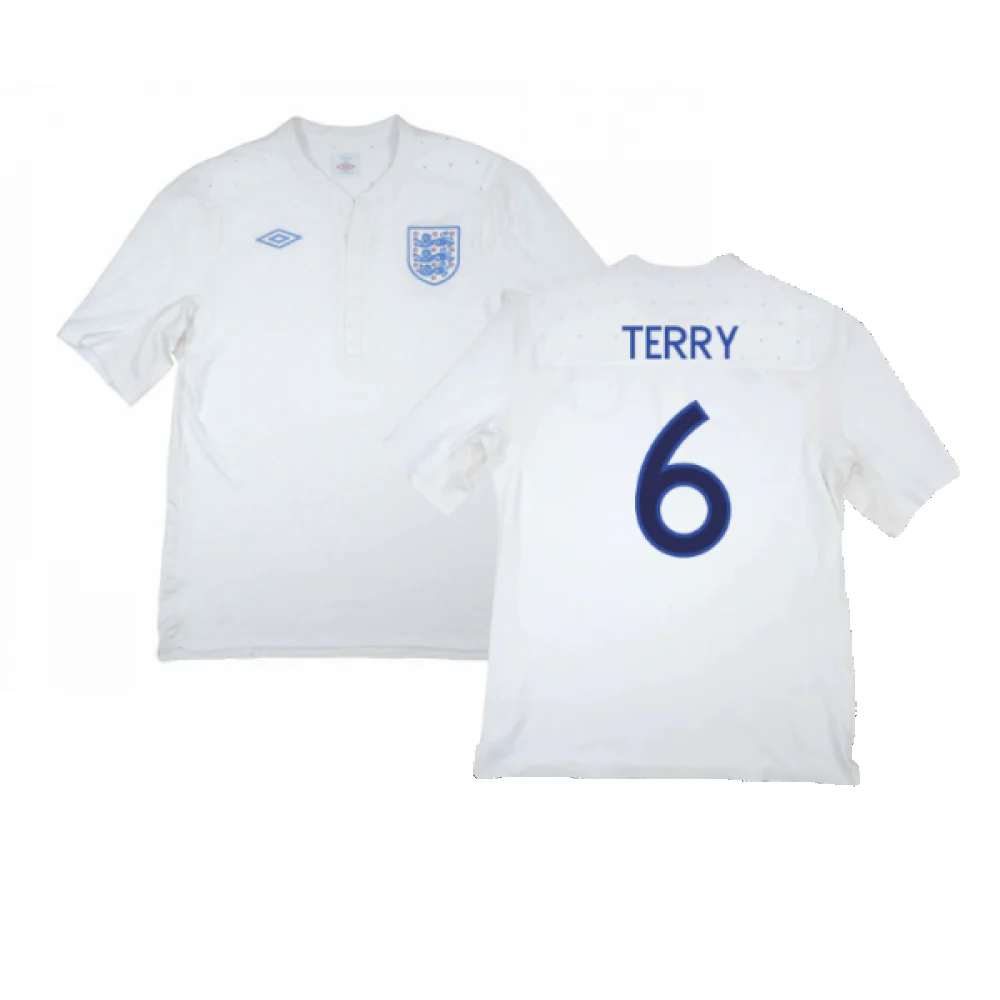 England 2009-10 Home Shirt (XXL) (Good) (Terry 6)