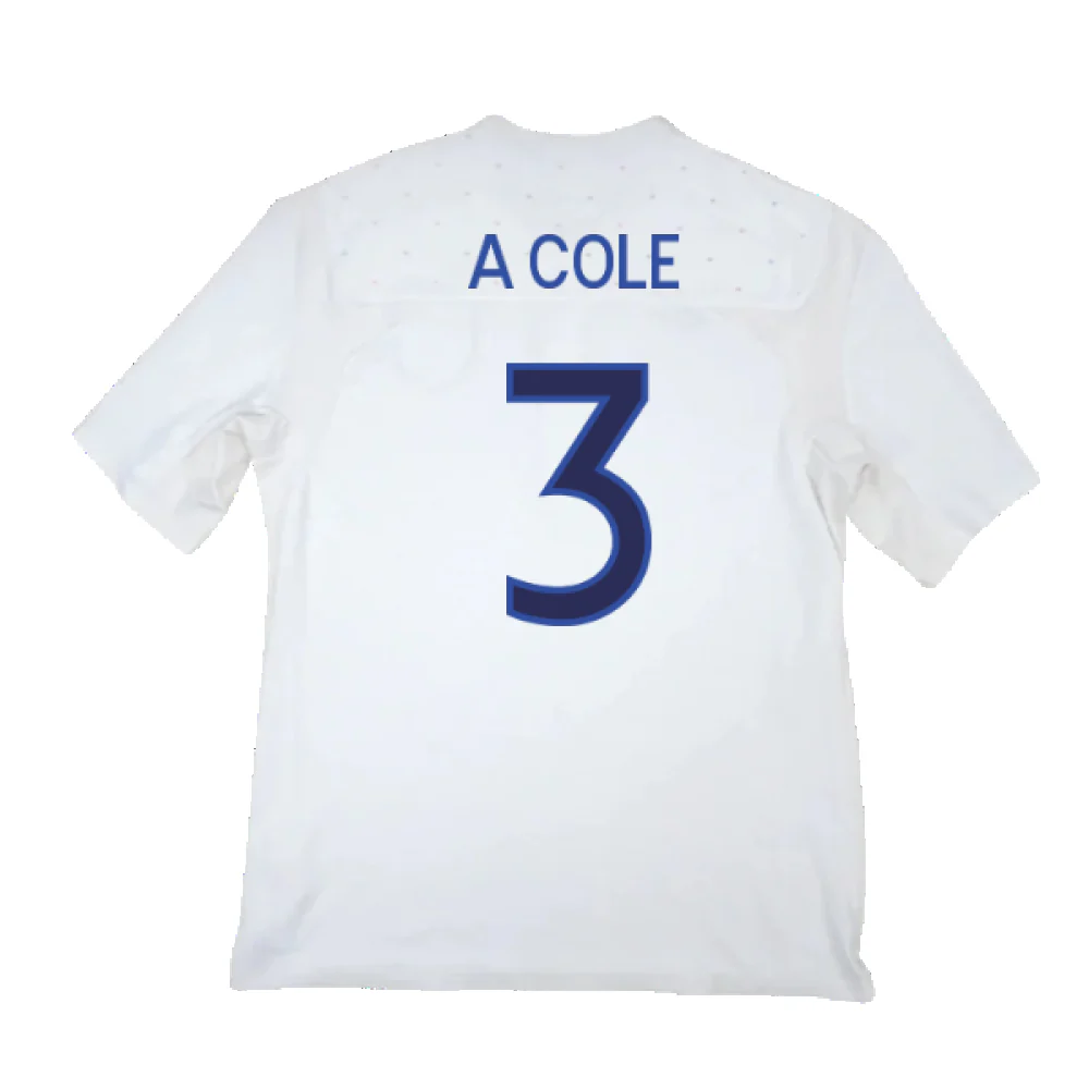 England 2009-10 Home Shirt (XXL) (Very Good) (A Cole 3) - Image 2