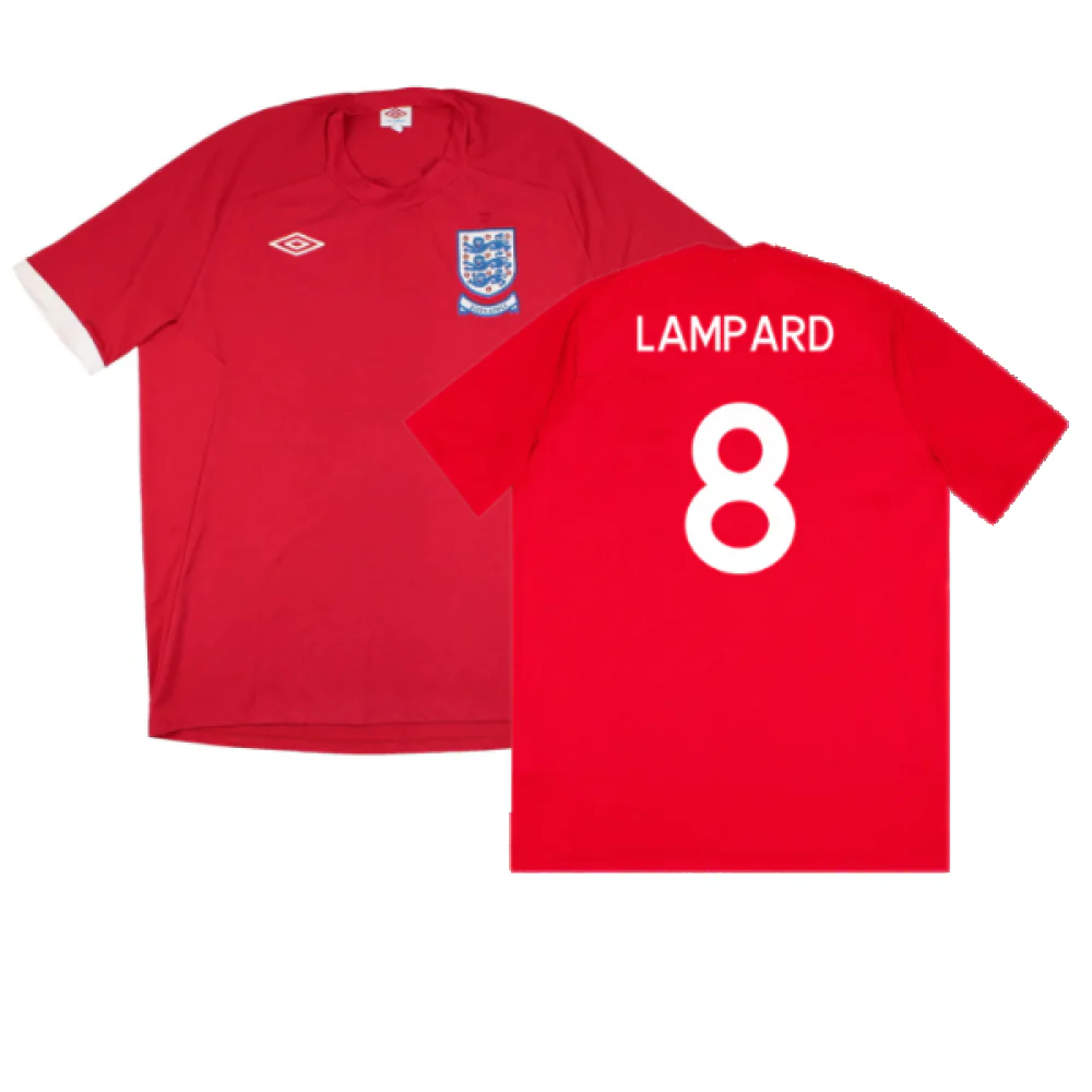 England 2010-11 Away Shirt (South Africa Badge Detail) (M) (Excellent) (Lampard 8)