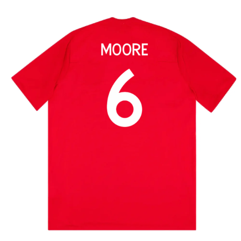 England 2010-11 Away Shirt (South Africa Badge Detail) (XL) (Very Good) (Moore 6) - Image 2