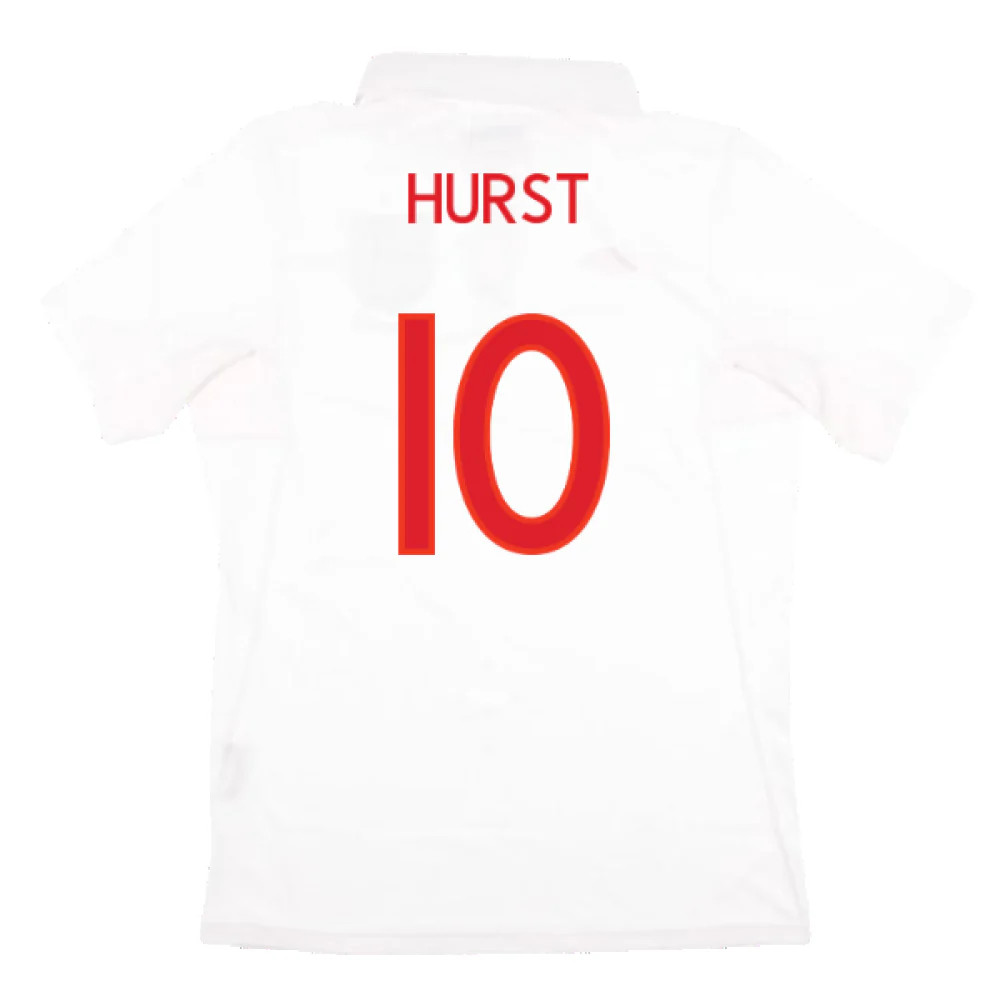England 2010-11 Home Shirt (XL) (Good) (HURST 10) - Image 2