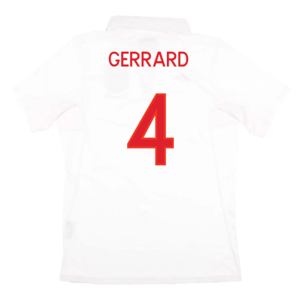 England 2010-12 Home Shirt (Good) (GERRARD 4) - Image 2