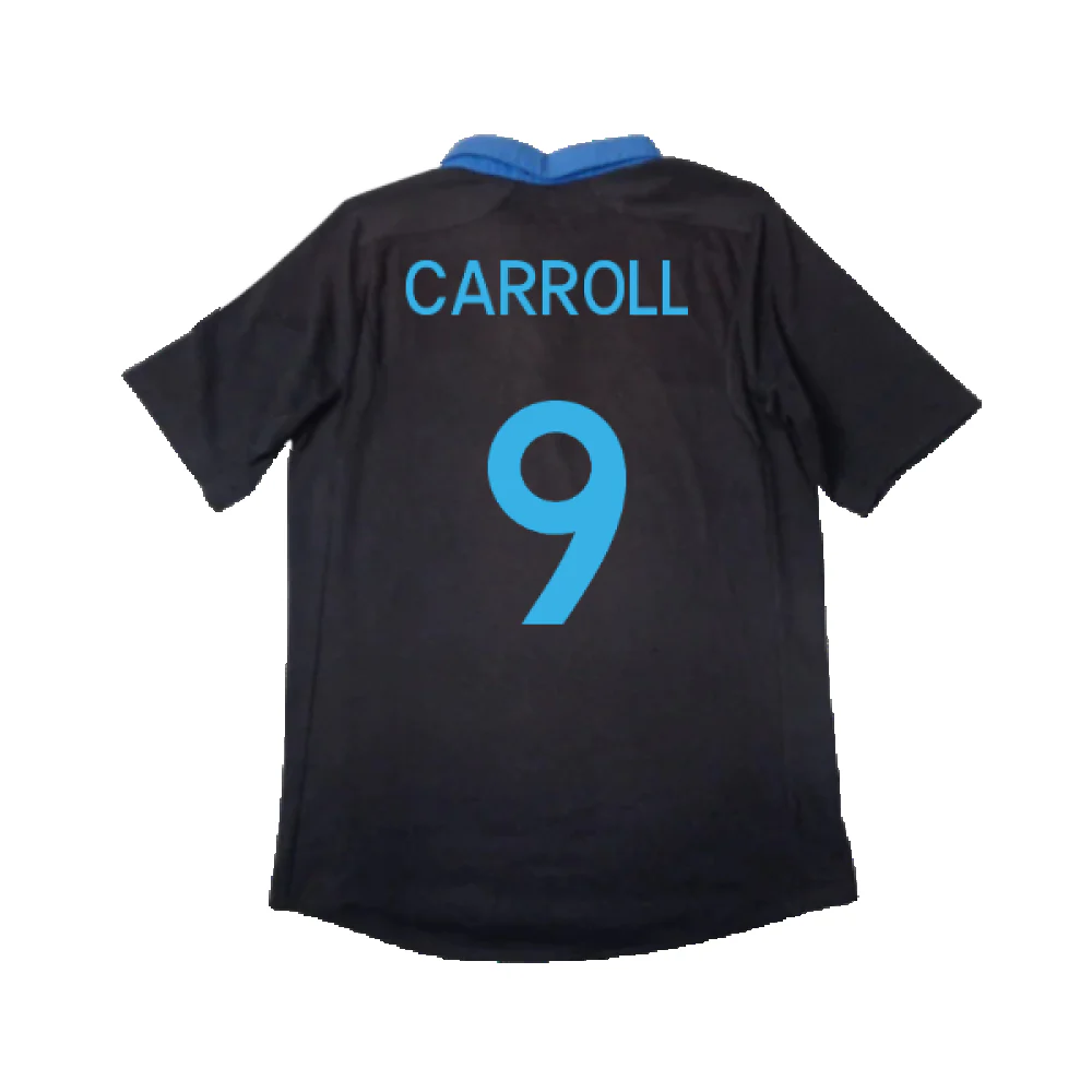 England 2012-13 Away Shirt (M) (Very Good) (Carroll 9) - Image 2