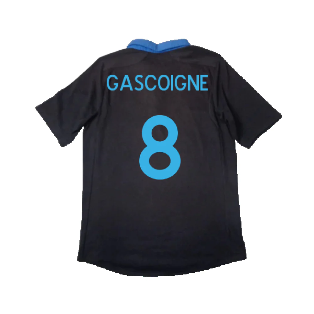 England 2012-13 Away Shirt (XXL) (Excellent) (Gascoigne 8) - Image 2