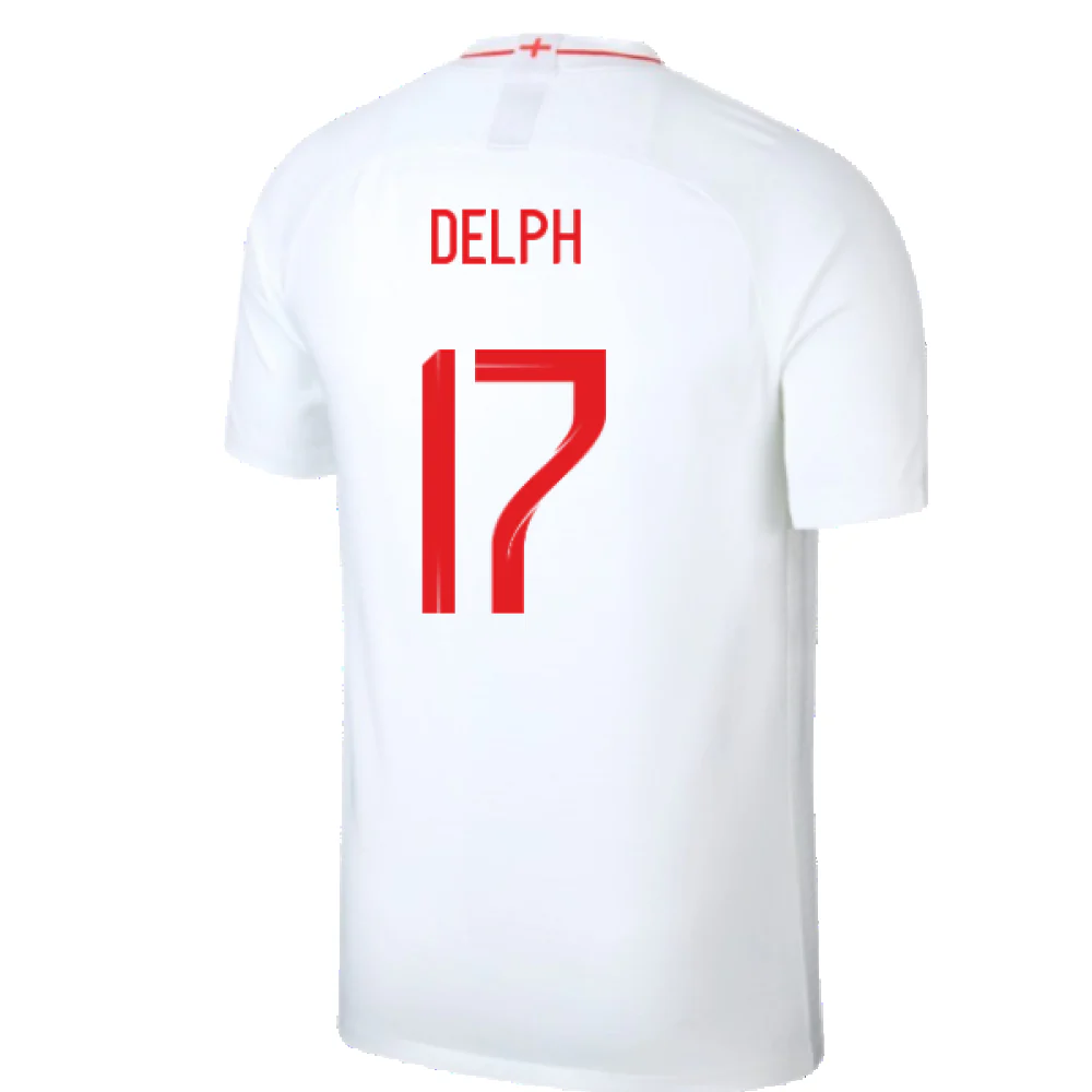 England 2018-19 Home Shirt (Infant M) (Excellent) (Delph 17) - Image 2