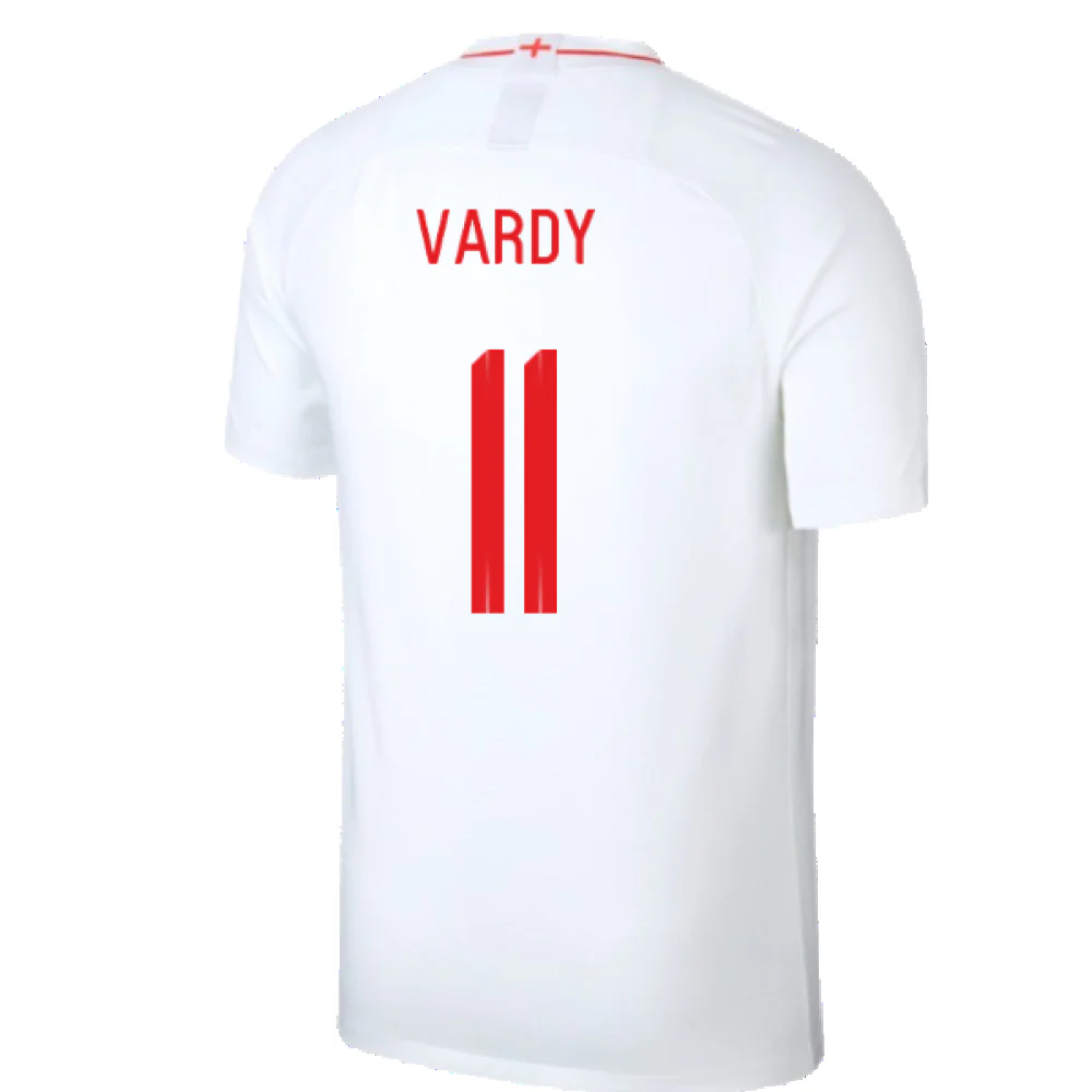 England 2018-19 Home Shirt (Infant M) (Excellent) (Vardy 11) - Image 2