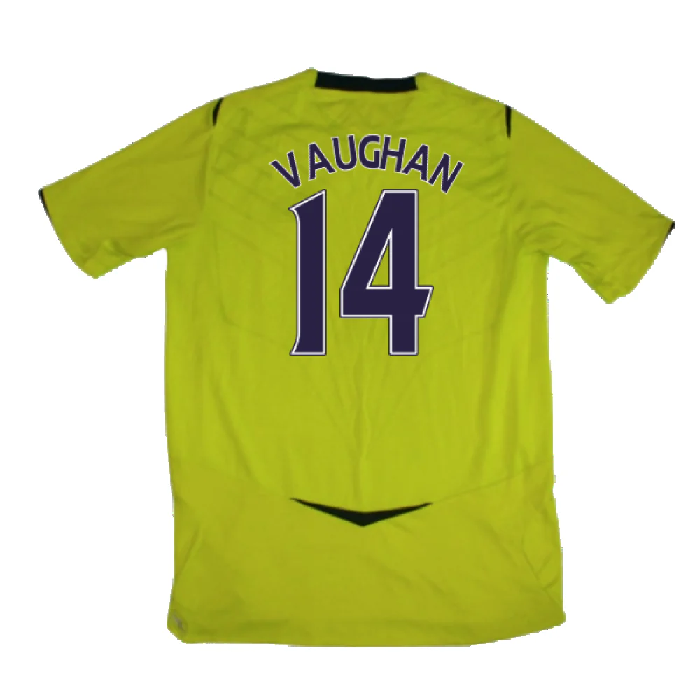 Everton 2008-09 Third Shirt (Excellent) (Vaughan 14) - Image 2