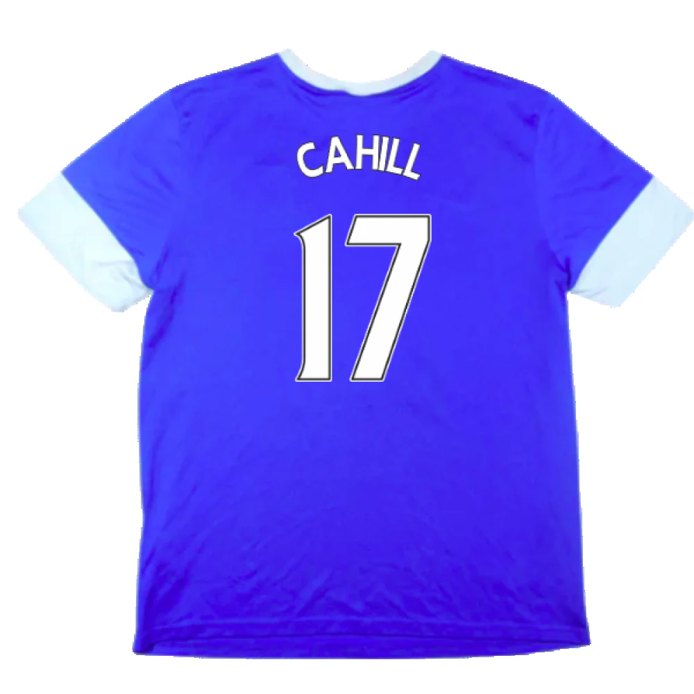 Everton 2012-13 Home Shirt (S) (Mint) (CAHILL 17) - Image 2