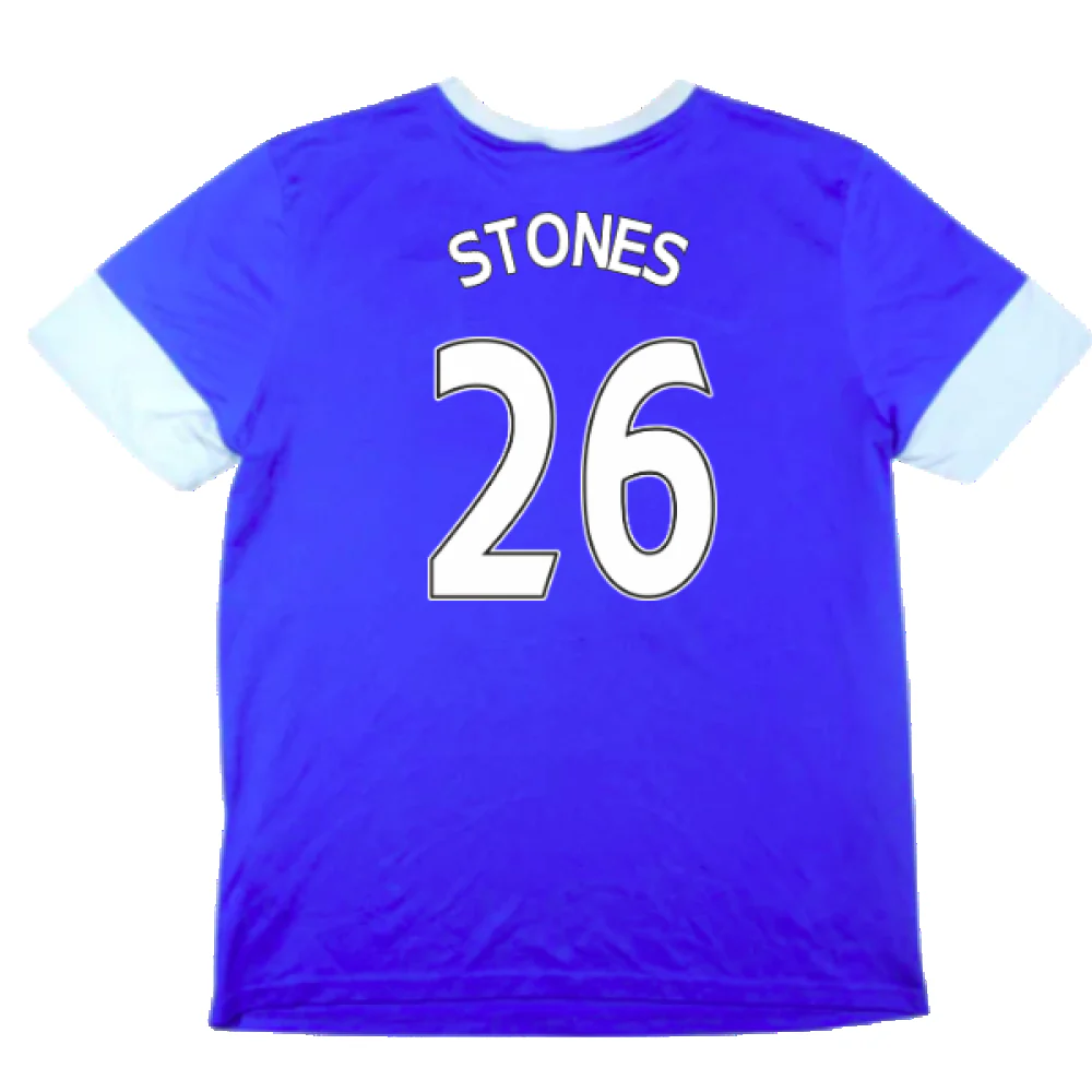 Everton 2012-13 Home Shirt (S) (Mint) (Stones 26) - Image 2