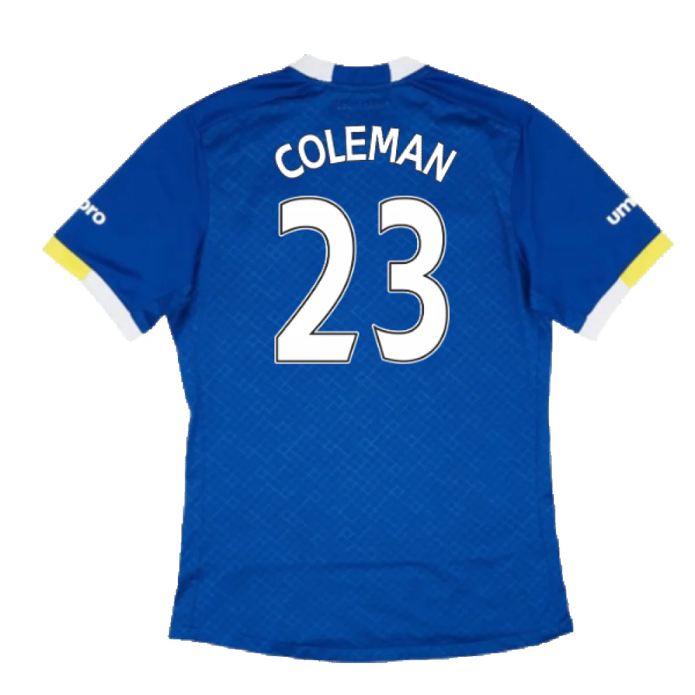 Everton 2016-17 Home Shirt (2XL) (Mint) (COLEMAN 23) - Image 2