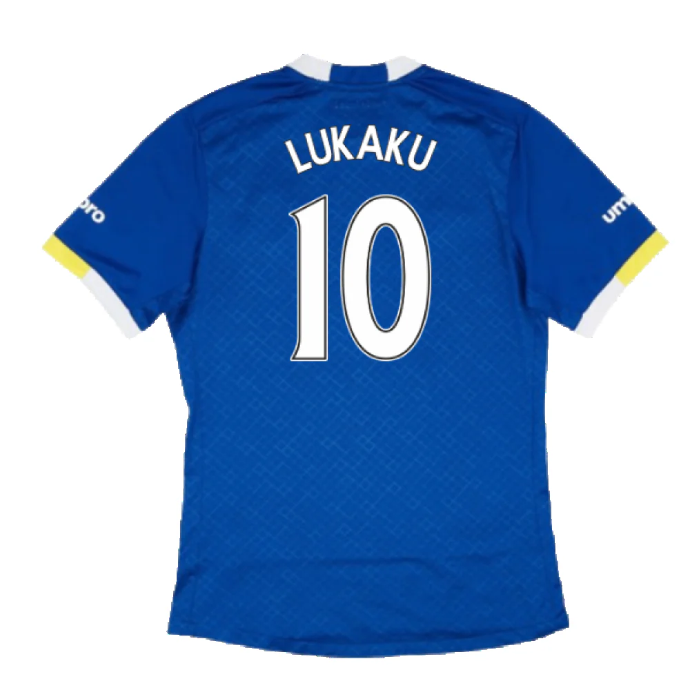 Everton 2016-17 Home Shirt (2XL) (Mint) (LUKAKU 10) - Image 2