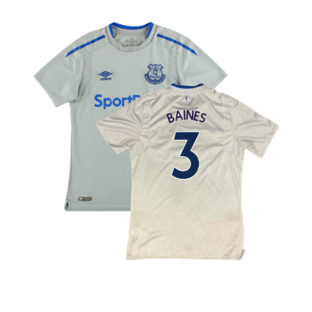 Everton 2017-18 Away Shirt (Good) (Baines 3)