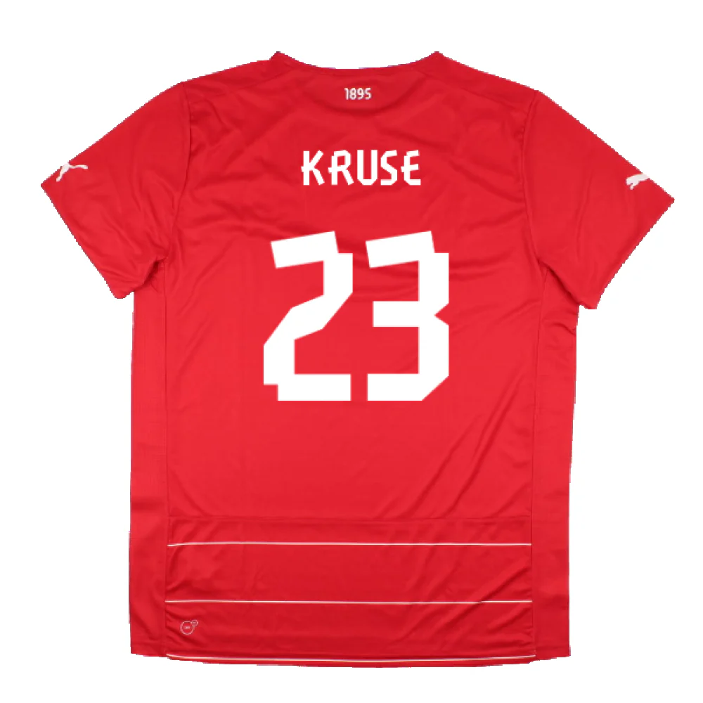 Fortuna Dusseldorf 2012-13 Home Shirt (Sponsorless) (XL) (Excellent) (Kruse 23) - Image 2