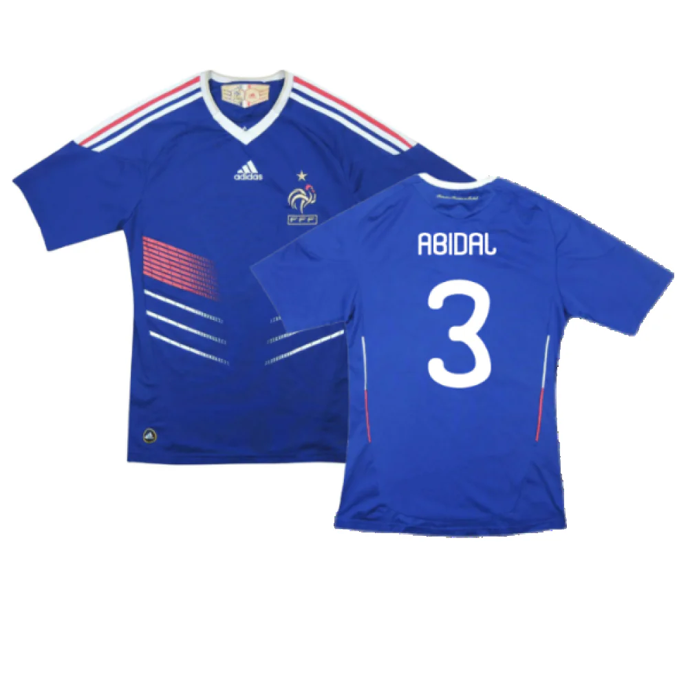 France 2009-10 Home Shirt (S) (Abidal 3) (Excellent)