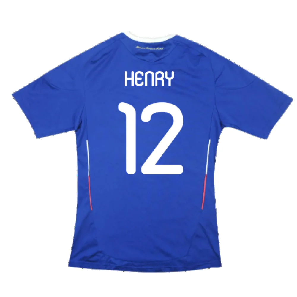 France 2009-10 Home Shirt (S) (Henry 12) (Excellent) - Image 2