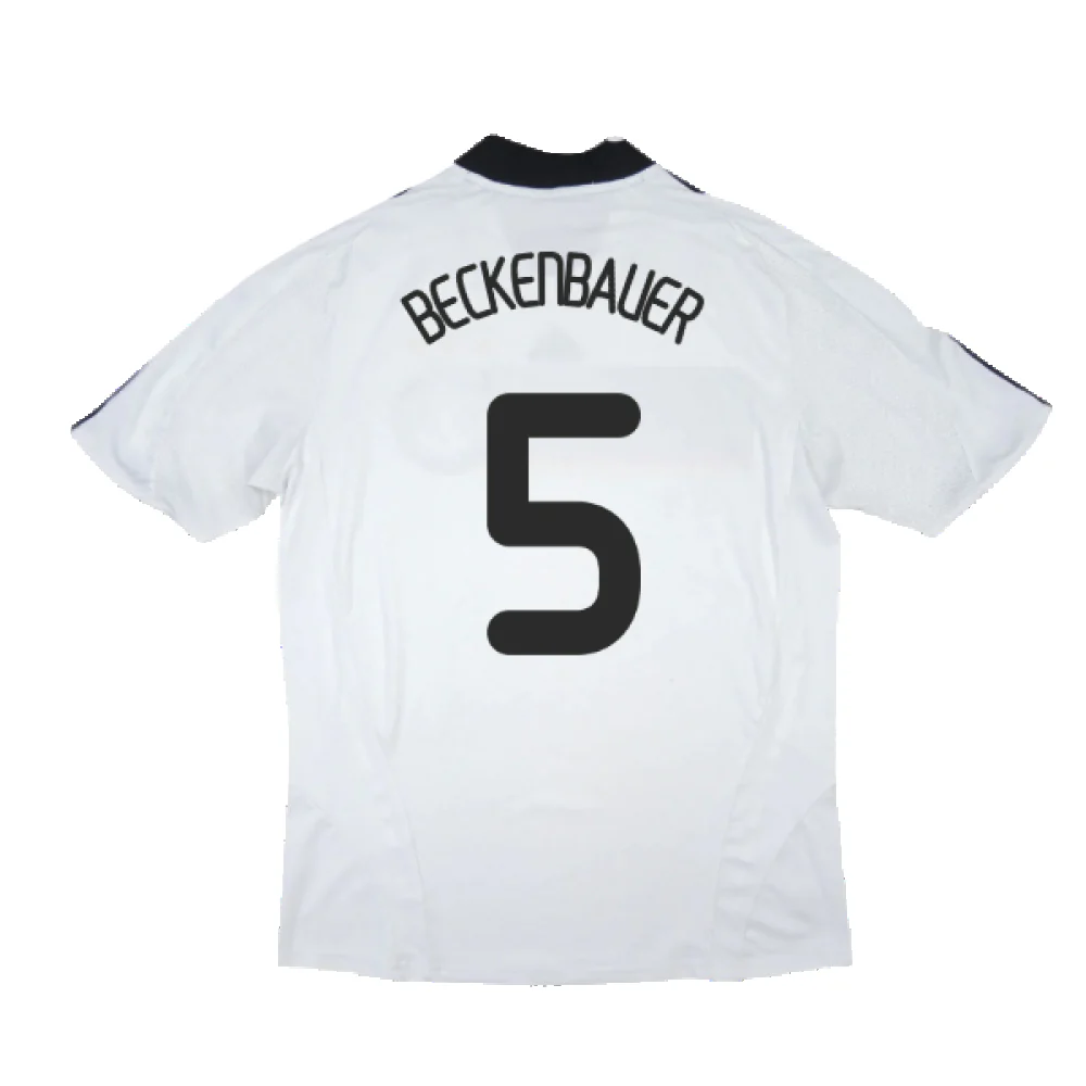 Germany 2008-10 Home Shirt (L) (Very Good) (BECKENBAUER 5) - Image 2