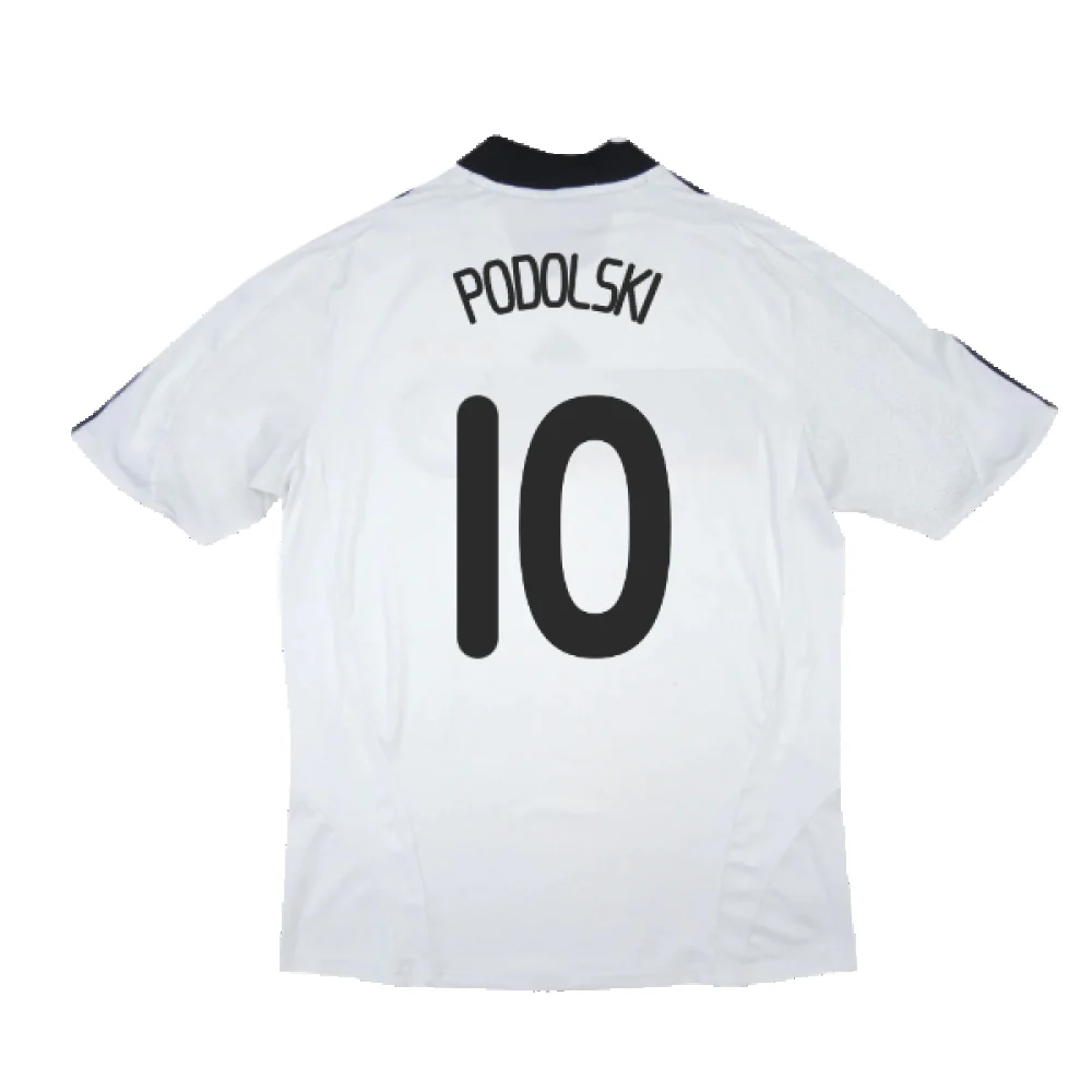 Germany 2008-10 Home Shirt (L) (Very Good) (PODOLSKI 10) - Image 2