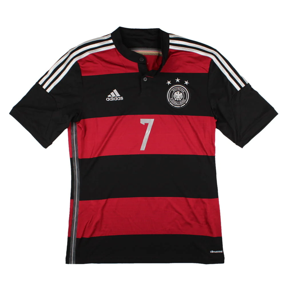 Germany 2014-15 Away Shirt (M) Schweinsteiger #7 (Excellent) - Image 2