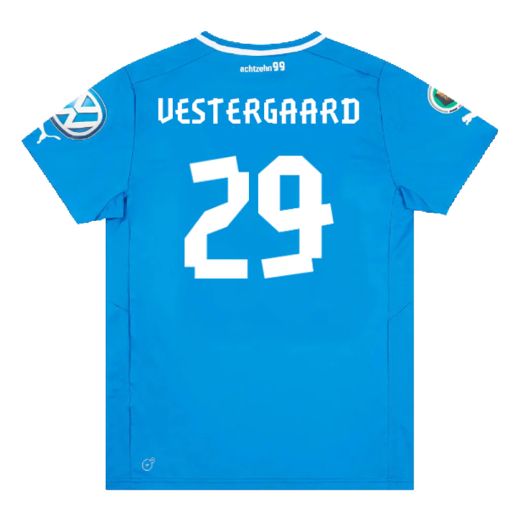 Hoffenheim 2012-13 Home Shirt (S) (Very Good) (Vestergaard 29) - Image 2