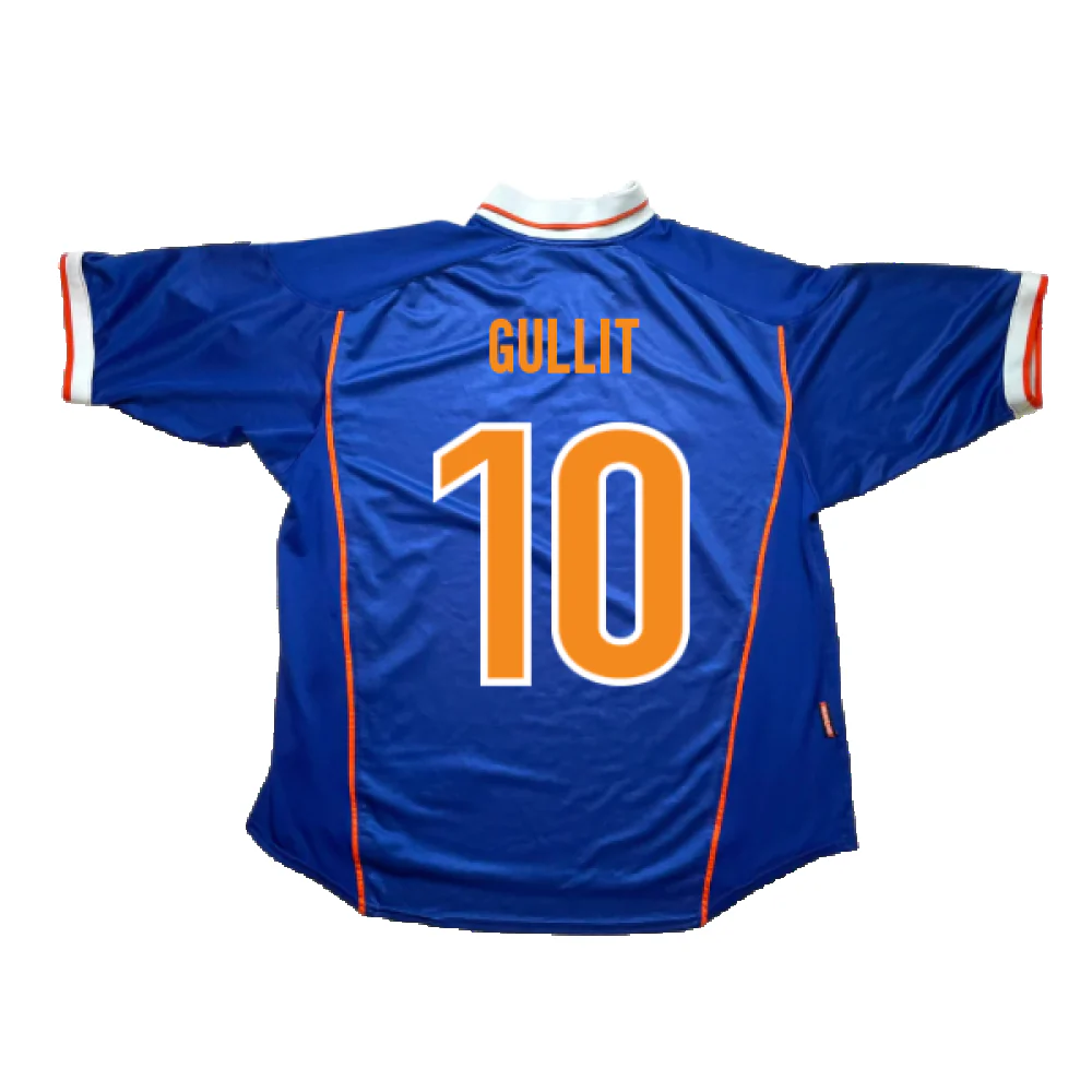 Holland 1998-00 Away (S) (Excellent) (Gullit 10) - Image 2
