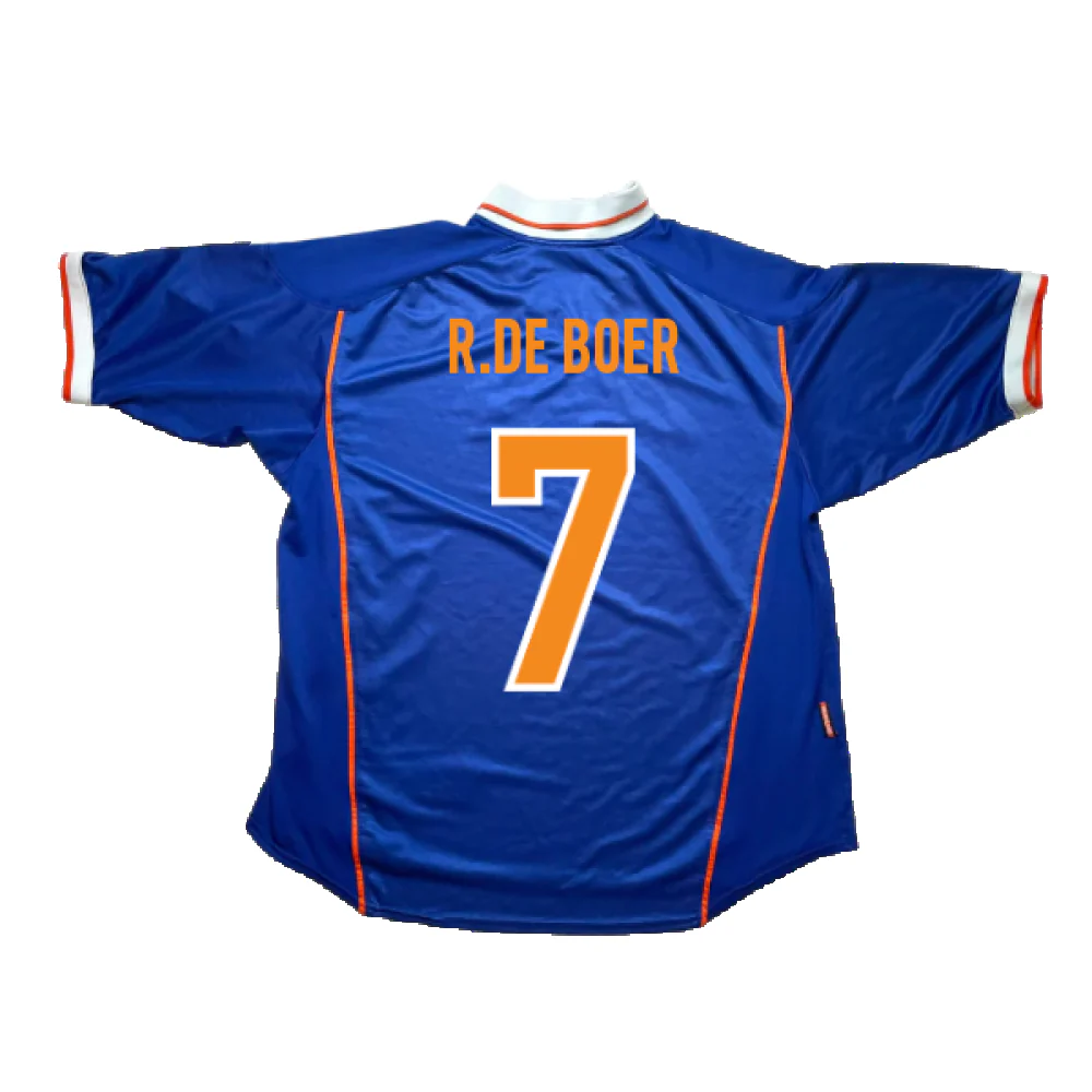 Holland 1998-00 Away (S) (Excellent) (R.De Boer 7) - Image 2