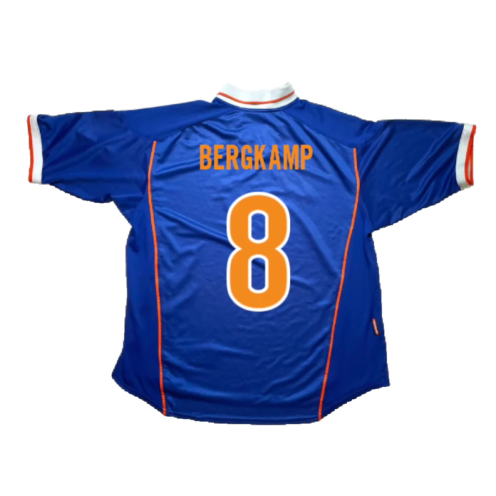 Holland 1998-2000 Away Shirt (Excellent) (Bergkamp 8) - Image 2