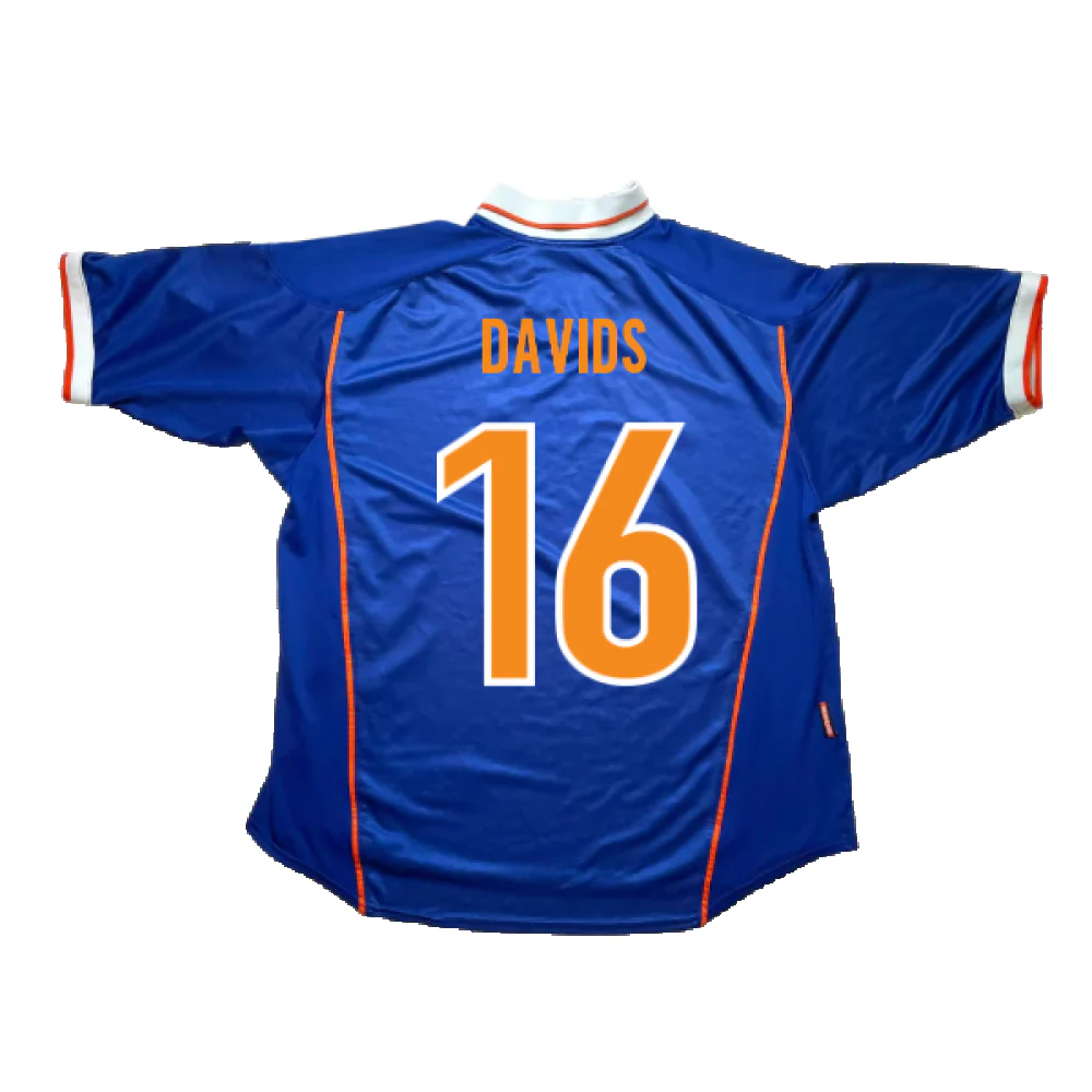 Holland 1998-2000 Away Shirt (Excellent) (Davids 16) - Image 2