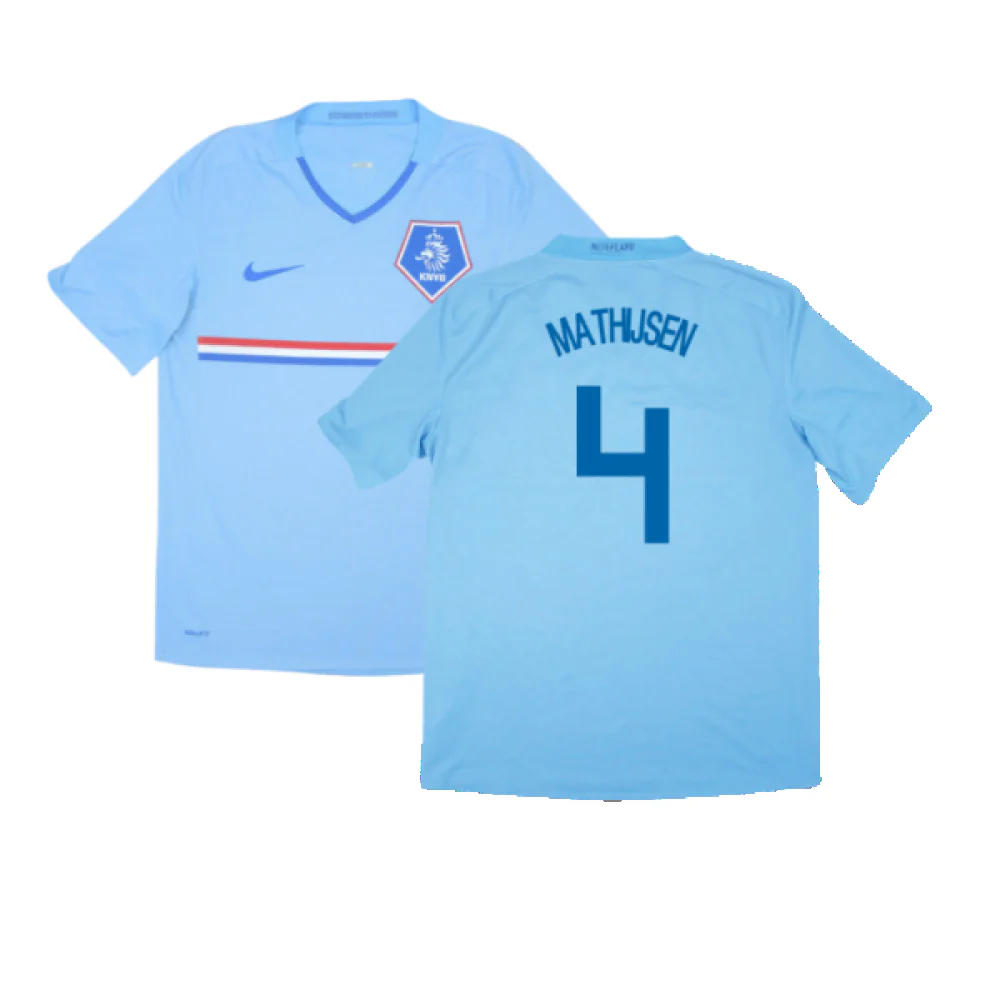 Holland 2008-09 Away Shirt (S) (Good) (Mathijsen 4)