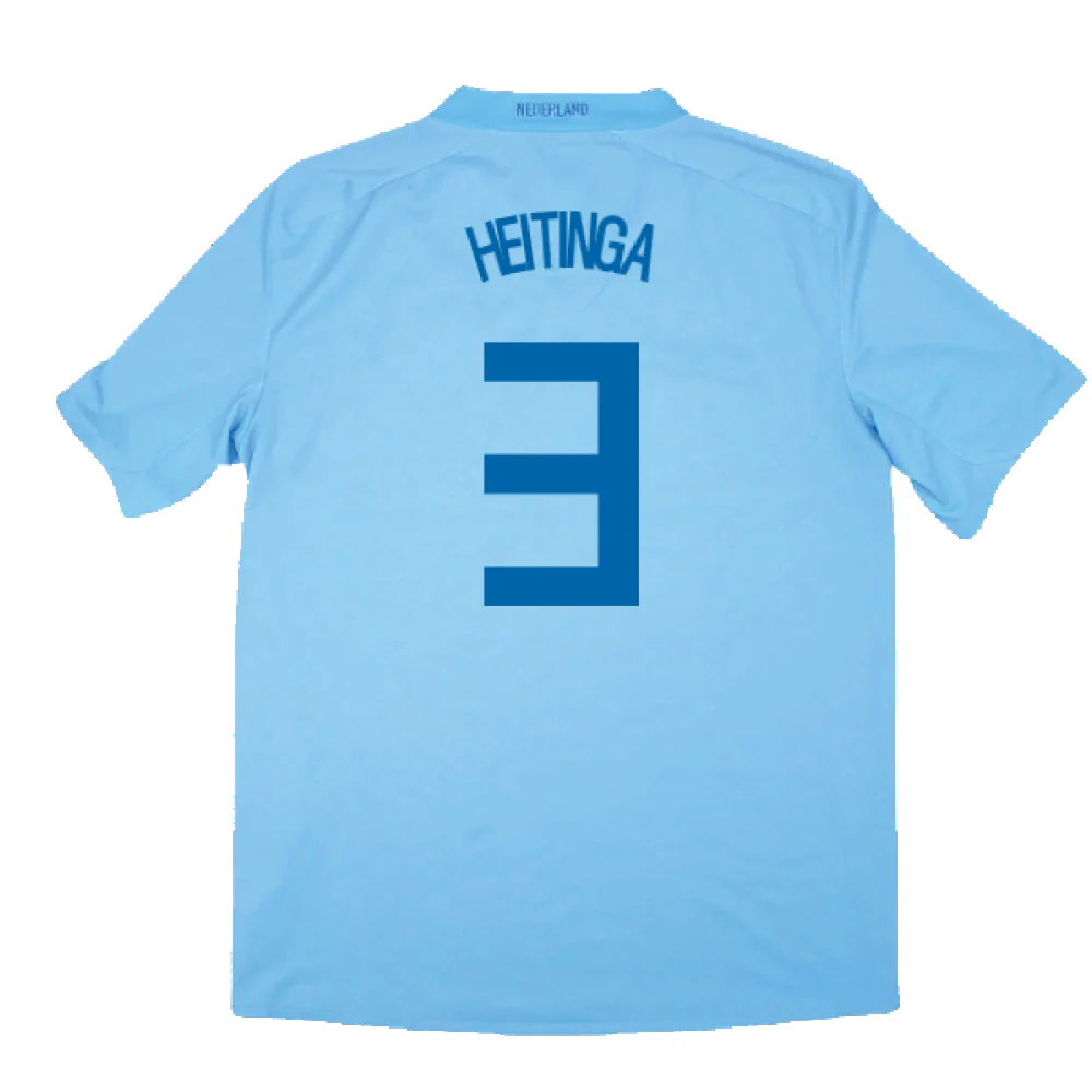 Holland 2008-10 Away Shirt (Excellent) (Heitinga 3) - Image 2