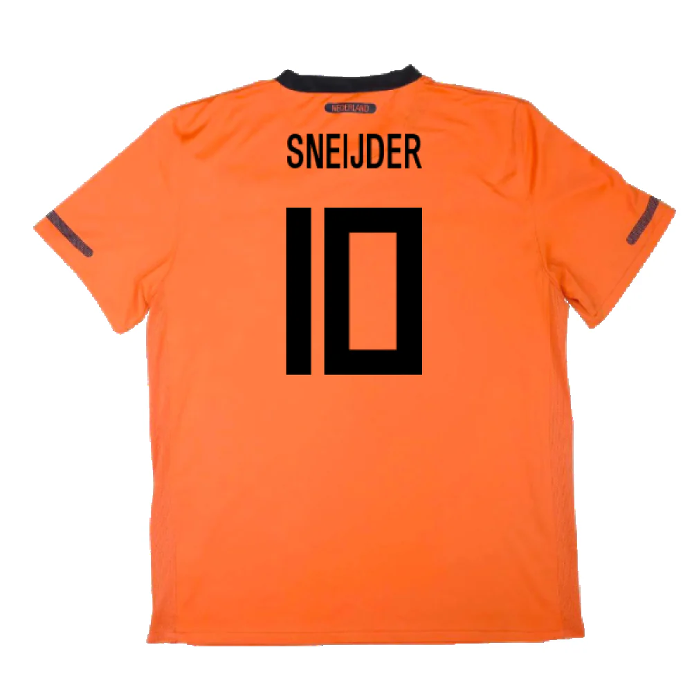 Holland 2010-11 Home Shirt (M) (Mint) (Sneijder 10) - Image 2