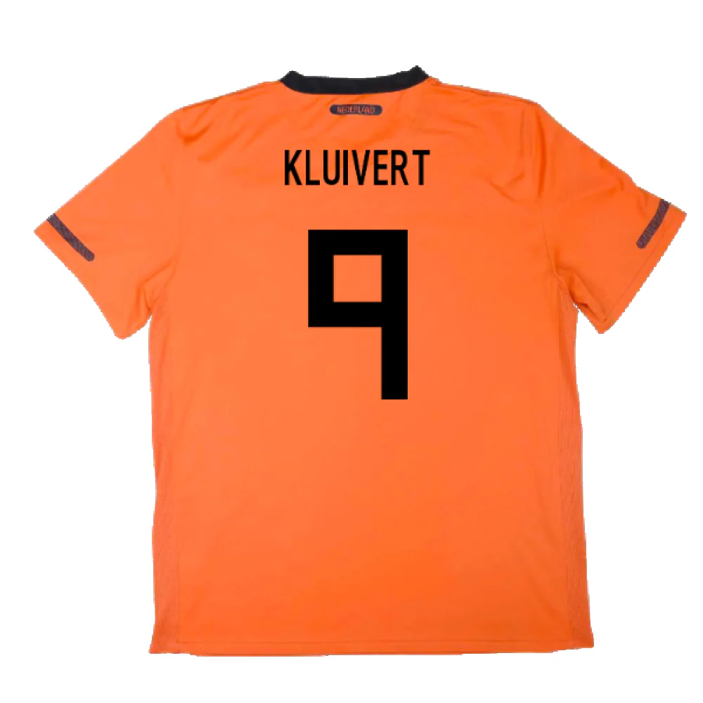Holland 2010-11 Home Shirt (S) (Excellent) (Kluivert 9) - Image 2