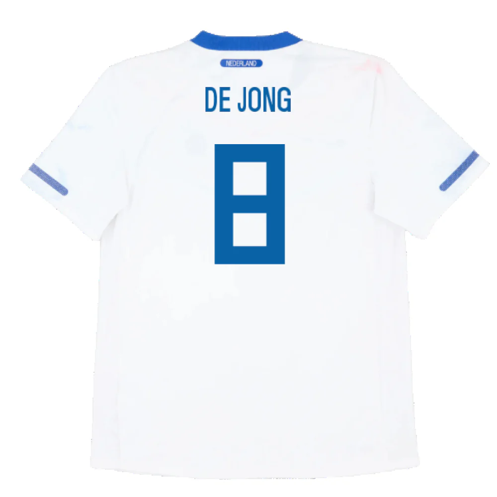 Holland 2010-12 Away Shirt (S) (Very Good) (De Jong 8) - Image 2