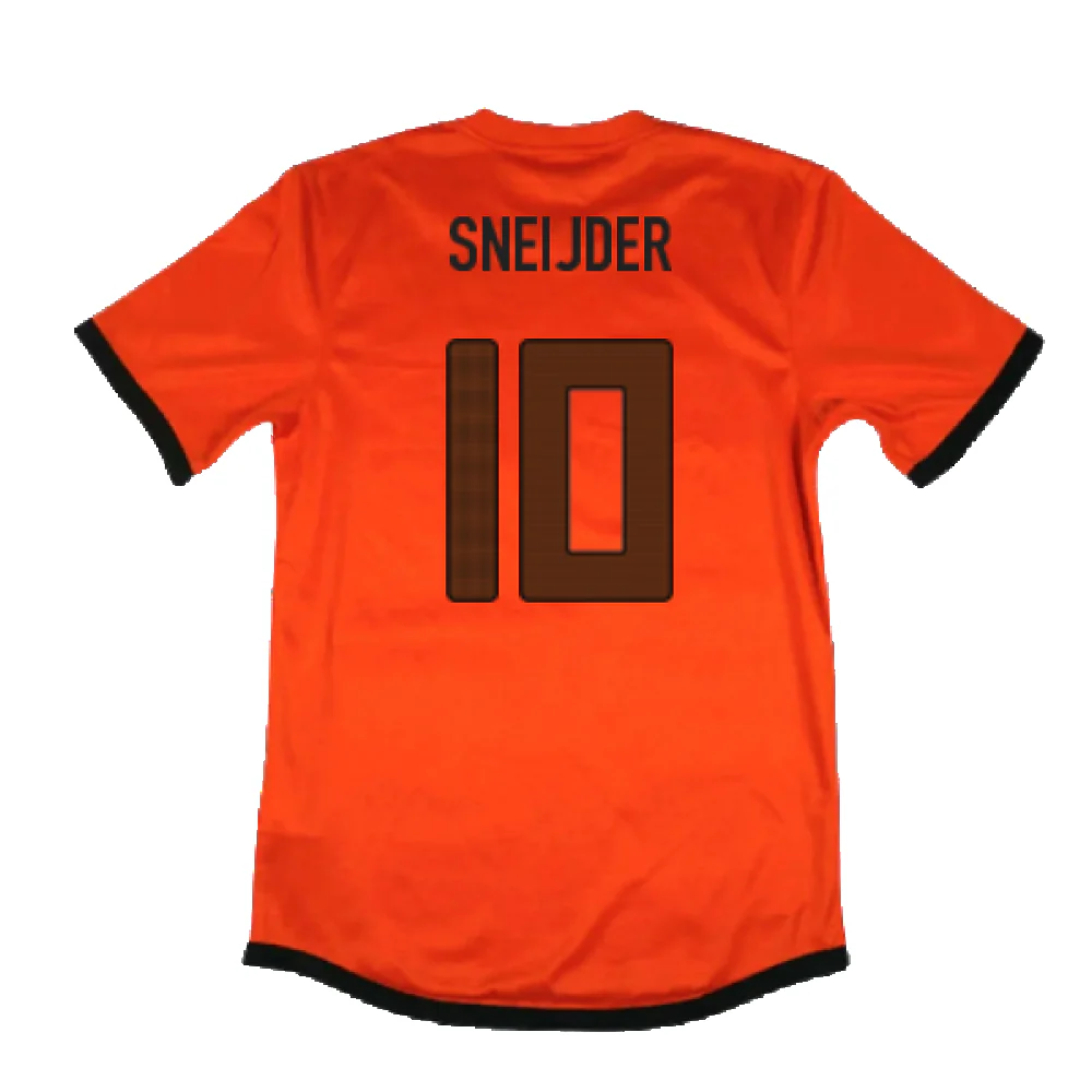 Holland 2012-13 Home Shirt (M) (Very Good) (Sneijder 10) - Image 2