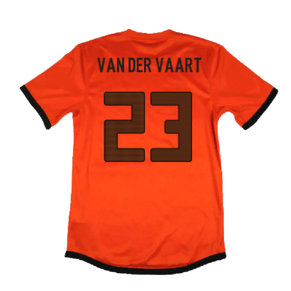 Holland 2012-13 Home Shirt (M) (Very Good) (Van Der Vaart 23) - Image 2