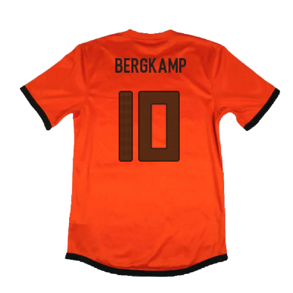Holland 2012-13 Home Shirt (XL) (Excellent) (Bergkamp 10) - Image 2