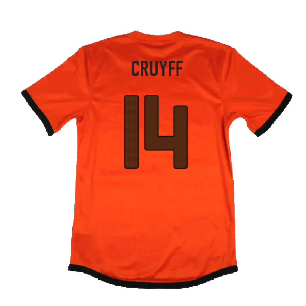 Holland 2012-14 Home Shirt (M) (Mint) (Cruyff 14) - Image 2