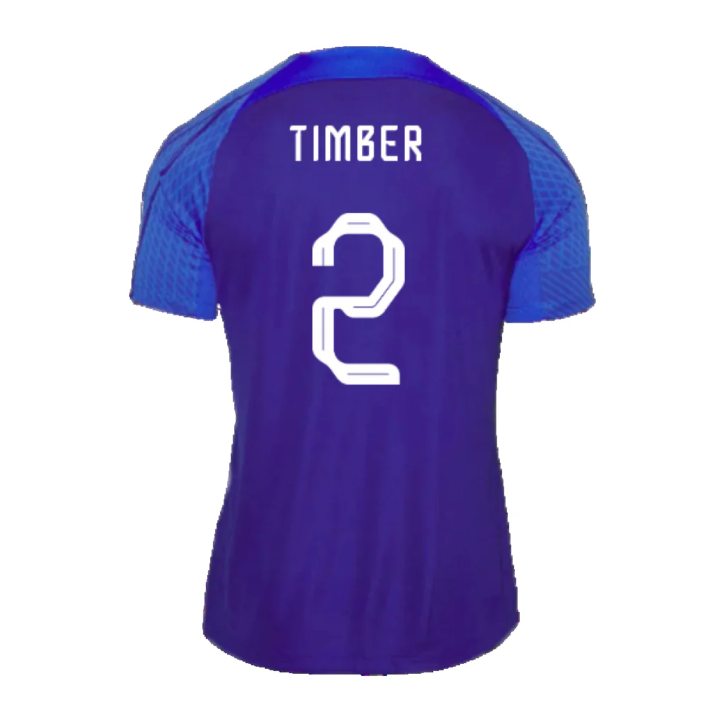 Holland 2022-23 Nike Training Shirt (L) (TIMBER 2) (Excellent) - Image 2