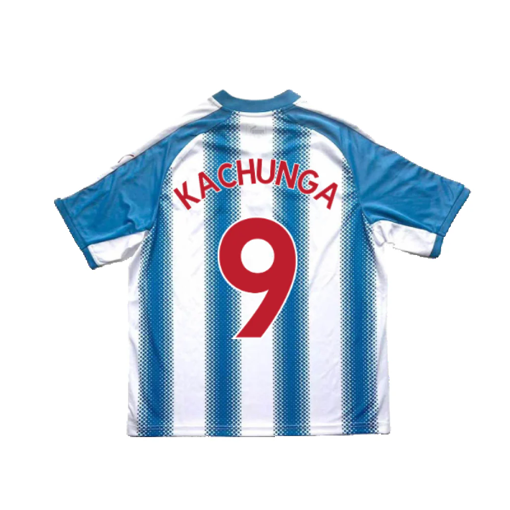Huddersfield 2017-18 Home Shirt (2XL) (Mint) (Kachunga 9) - Image 2