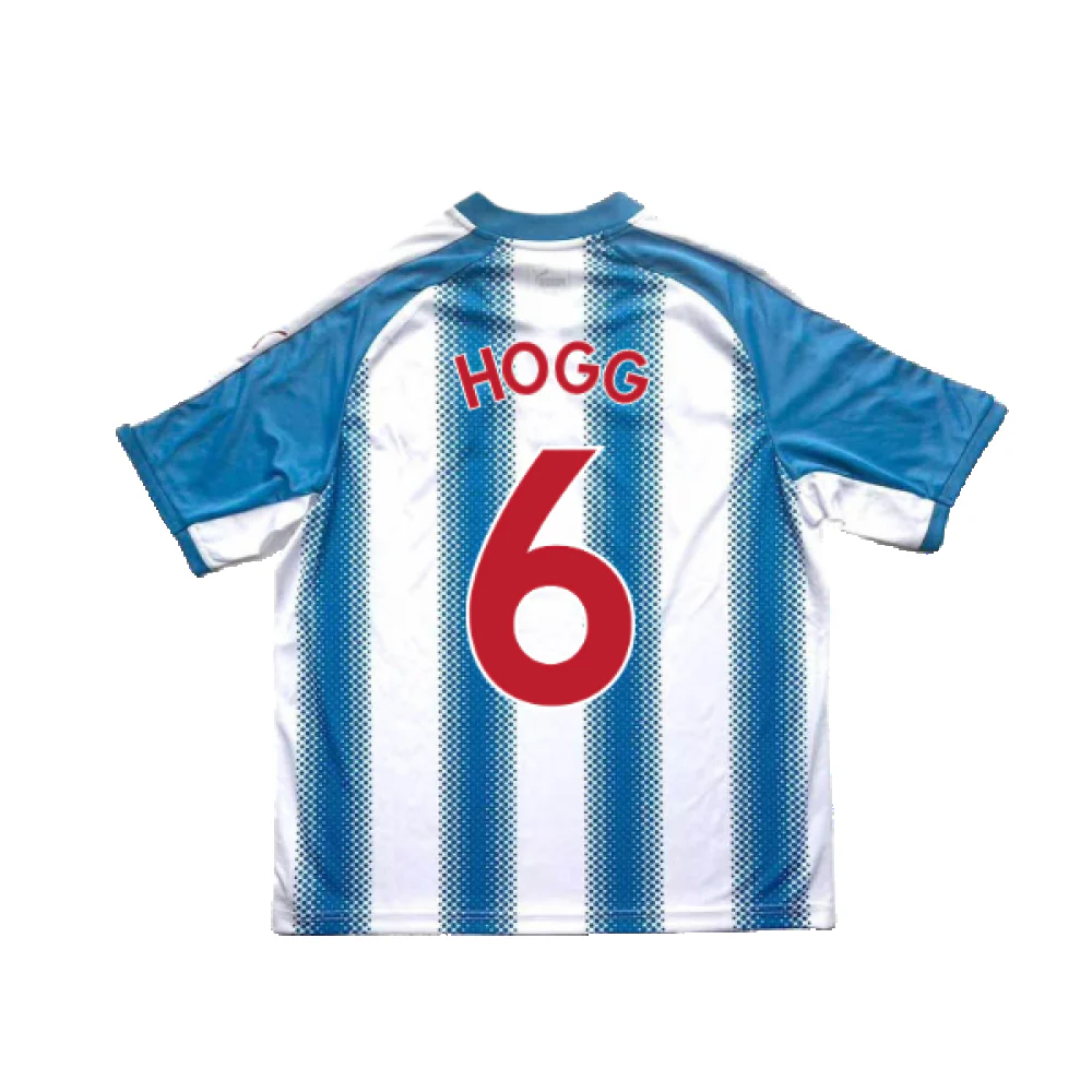 Huddersfield 2017-18 Home Shirt (Excellent) (Hogg 6) - Image 2
