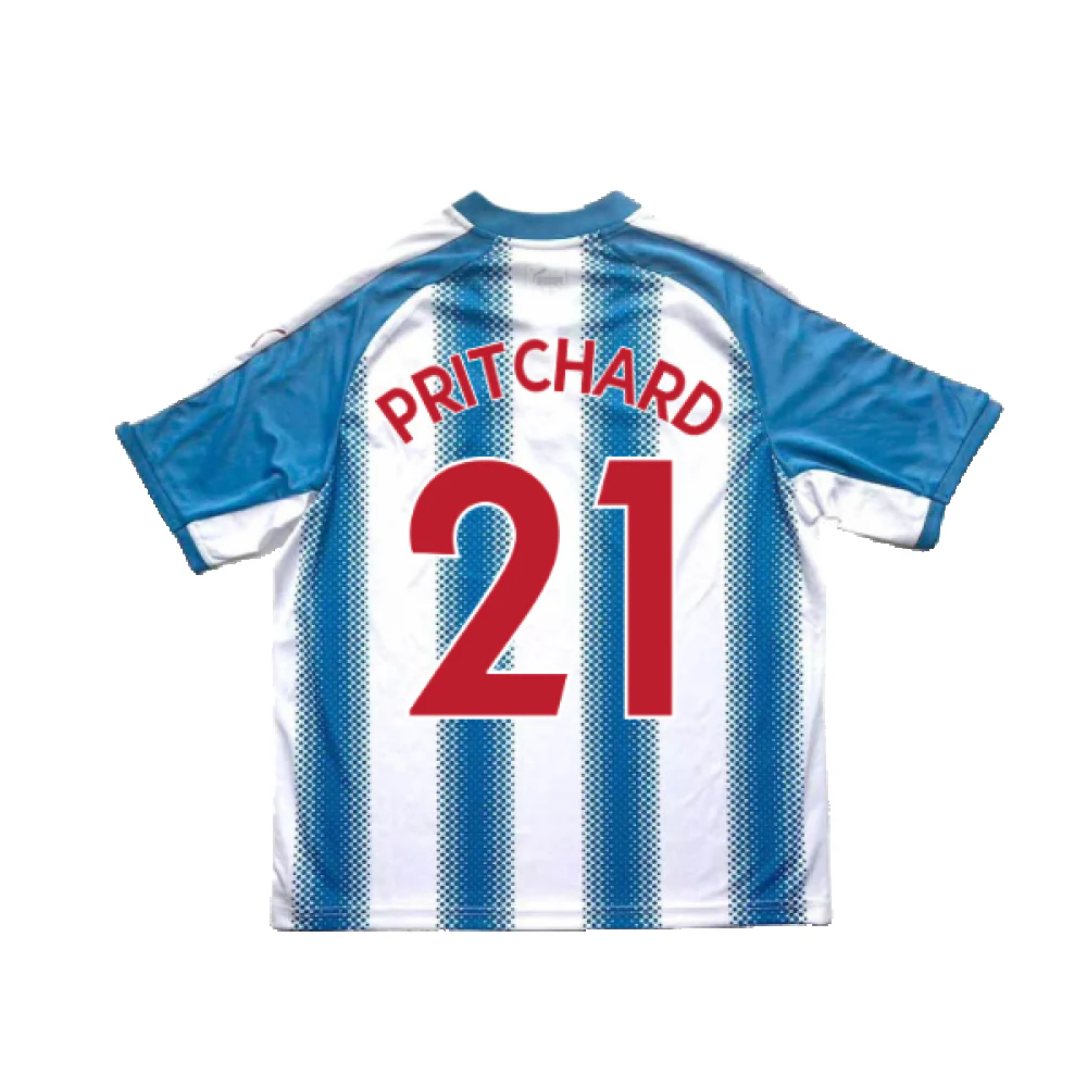 Huddersfield 2017-18 Home Shirt (Excellent) (Pritchard 21) - Image 2