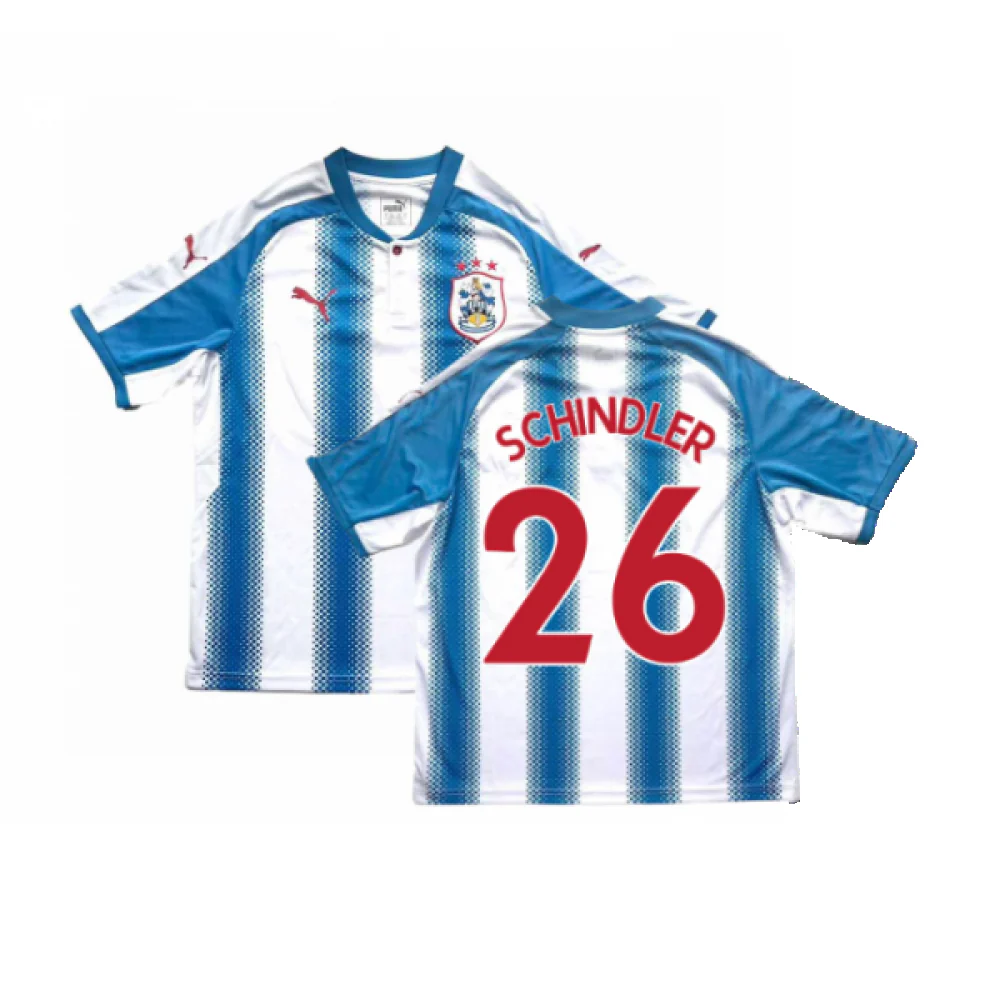 Huddersfield 2017-18 Home Shirt (Mint) (Schindler 26)