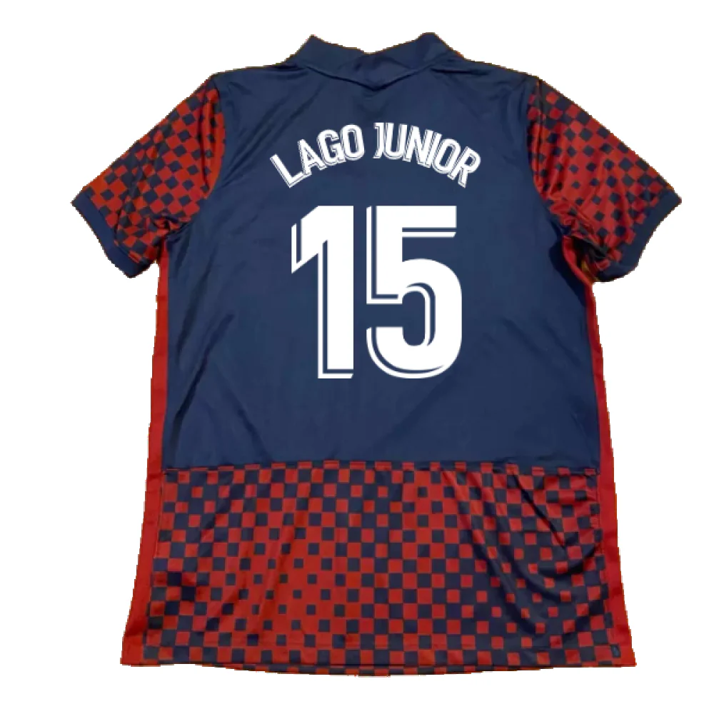 Huesca 2021-22 Home Shirt (Sponsorless) (L) (Lago Junior 15) (Excellent) - Image 2