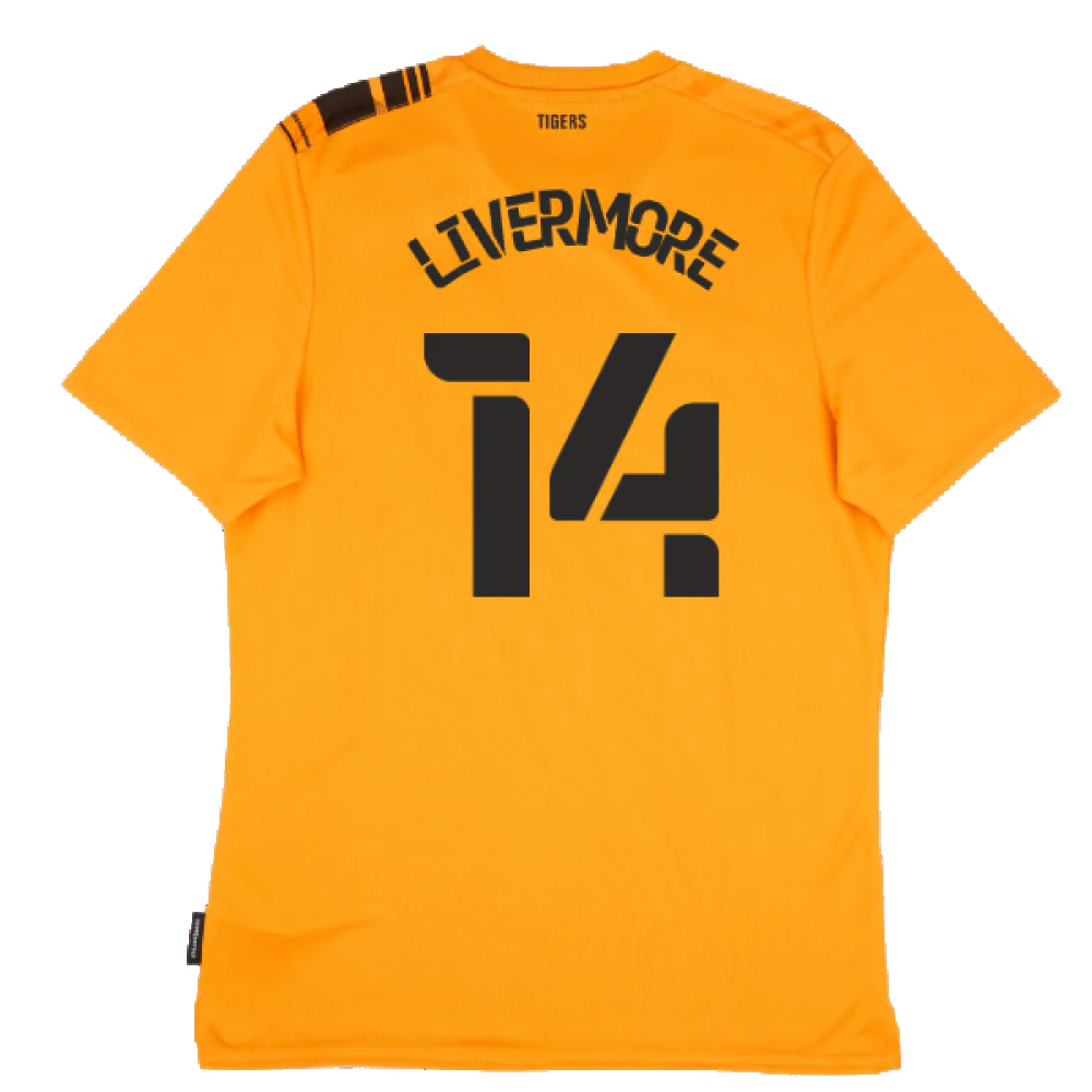 Hull City 2021-22 Home Shirt (Sponsorless) (3XL) (Excellent) (Livermore 14) - Image 2